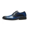 Crocodile Pattern Leather Shoes - Image 15