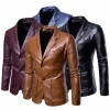 Leather Suit Men
