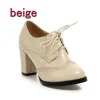 Oxfords British Square High Heel - Image 11