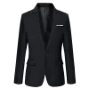 Slim Fit Blazer Suit - Image 6
