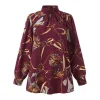 Long Sleeved Blouse Floral - Image 7