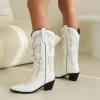 Women's Mid Calf Boots - Image 5