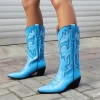 Women's Mid Calf Boots - Image 7